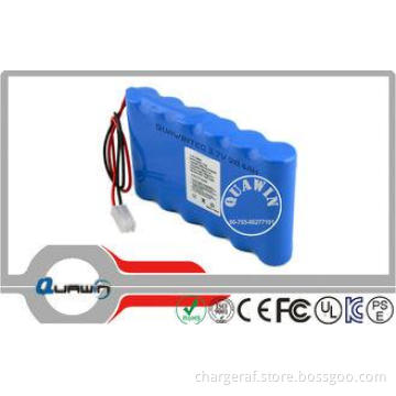 Long Cycle Cylindrical Lithium Battery Packs , 3.7 Volt 204